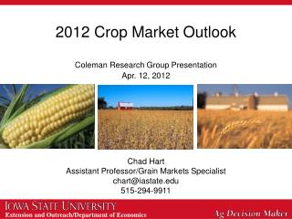 2012 Crop Market Outlook