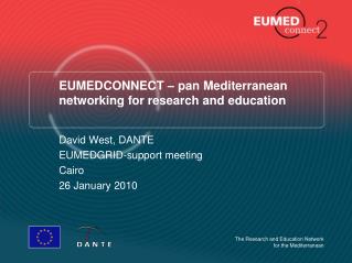 EUMEDCONNECT – pan Mediterranean networking for research and education