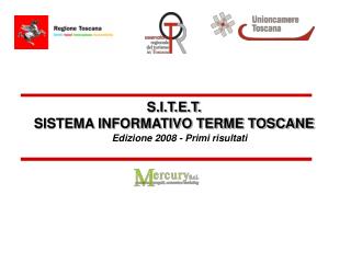 S.I.T.E.T. SISTEMA INFORMATIVO TERME TOSCANE