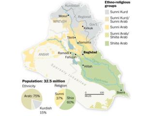 ISIS and Kurdish Control Maps