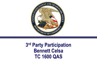3 rd Party Participation Bennett Celsa TC 1600 QAS