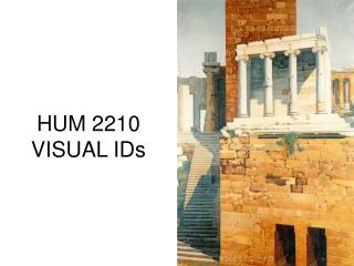 HUM 2210 VISUAL IDs