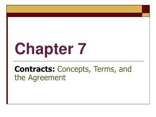 Chapter 7