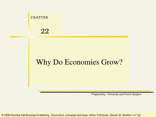 Why Do Economies Grow?