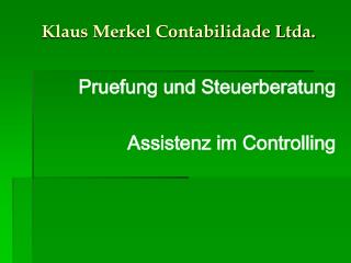 Klaus Merkel Contabilidade Ltda.