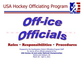 USA Hockey Officiating Program