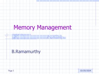 Memory Management