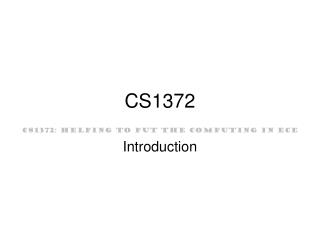CS1372
