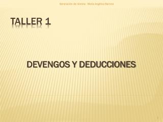 TALLER 1