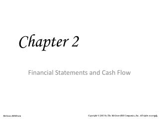 Financial Statements and Cash Flow