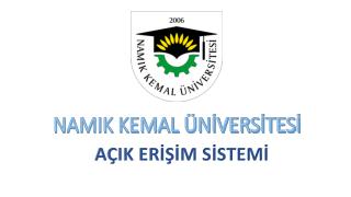 NAMIK KEMAL ÜNİVERSİTESİ