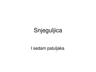 Snjeguljica