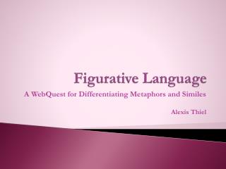 Figurative Language