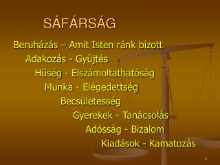 SÁFÁRSÁG