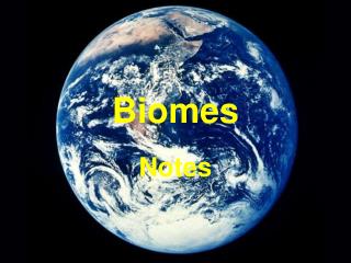 Biomes