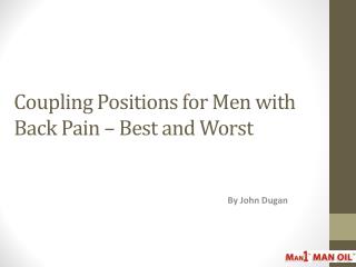 Coupling Positions For Men With Back Pain – Best And Worst