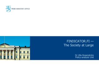 FINDICATOR.FI — The Society at Large