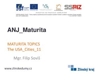MATURITA TOPICS The USA_Cities_11