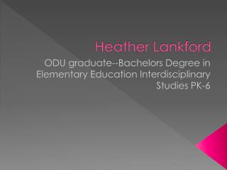 Heather Lankford