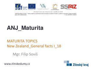 MATURITA TOPICS New Zealand_General facts  I _18
