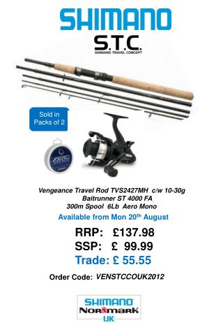 RRP: £137.98 SSP: £ 99.99 Trade: £ 55.55