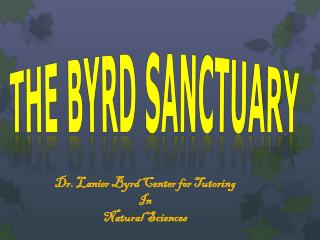 The Byrd Sanctuary