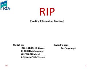 RIP (Routing Information Protocol)