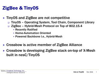 ZigBee &amp; TinyOS