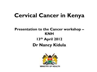 Cervical Cancer in Kenya