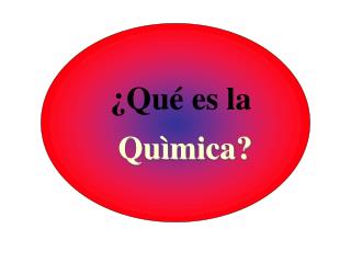 Quìmica ?