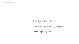 Inteligencia artificial