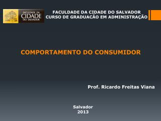 COMPORTAMENTO DO CONSUMIDOR