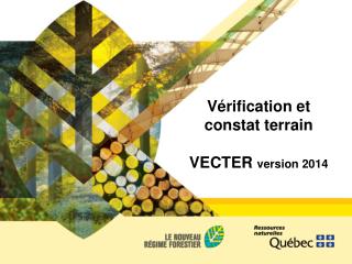 Vérification et constat terrain VECTER version 2014