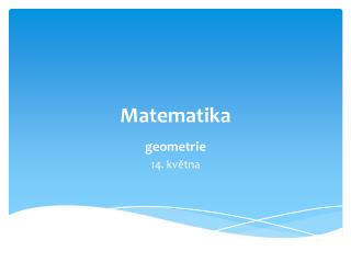 Matematika