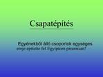 Csapat p t s