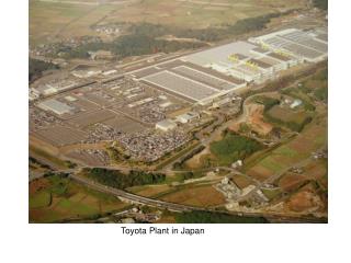 Toyota Plant in Japan