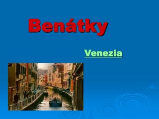 Benátky