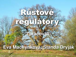 Růstové regulátory