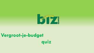 Vergroot-je-budget quiz