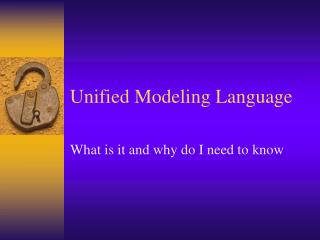 Unified Modeling Language