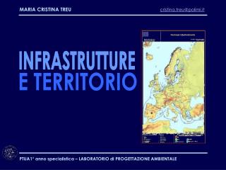 PTUA1° anno specialistica – LABORATORIO di PROGETTAZIONE AMBIENTALE