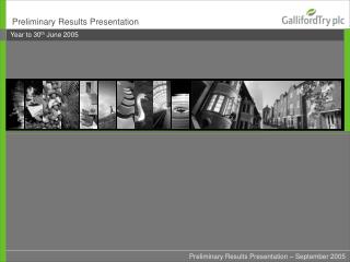 Preliminary Results Presentation