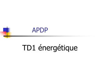 APDP