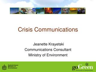 Crisis Communications