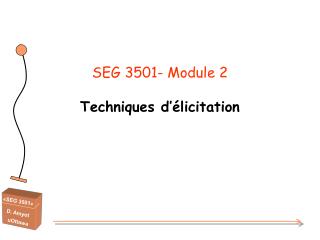 SEG 3501- Module 2 Techniques d’élicitation