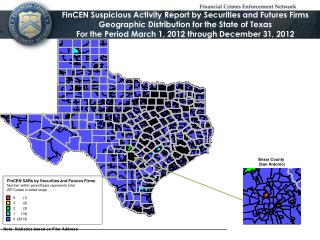 Note: Statistics based on Filer Address