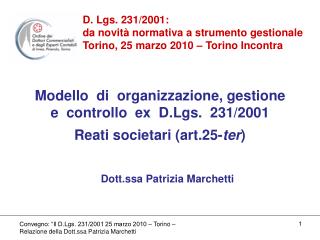 Dott.ssa Patrizia Marchetti