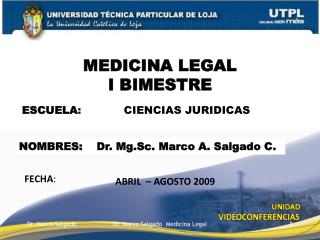 ESCUELA : CIENCIAS JURIDICAS