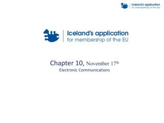 Chapter 10, November 17 th Electronic Communications