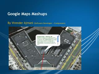 Google Maps Mashups